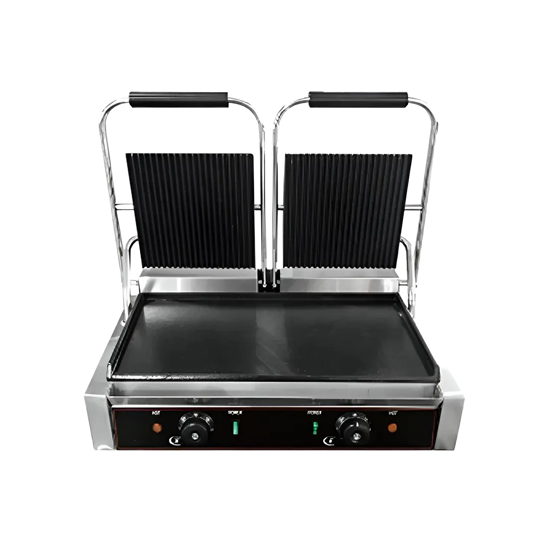 Foto de Panini Grill ITA Doble Acanalado/Liso 58 cm 109708 - Gastronómica Real