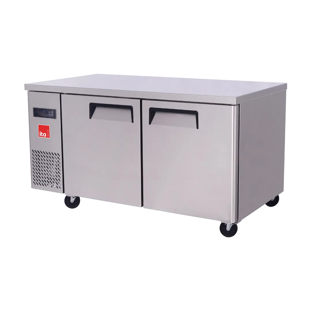 Foto de Mesón Refrigerado ITA 270 Litros 2 Puertas Frío Forzado 110181 - Gastronómica Real