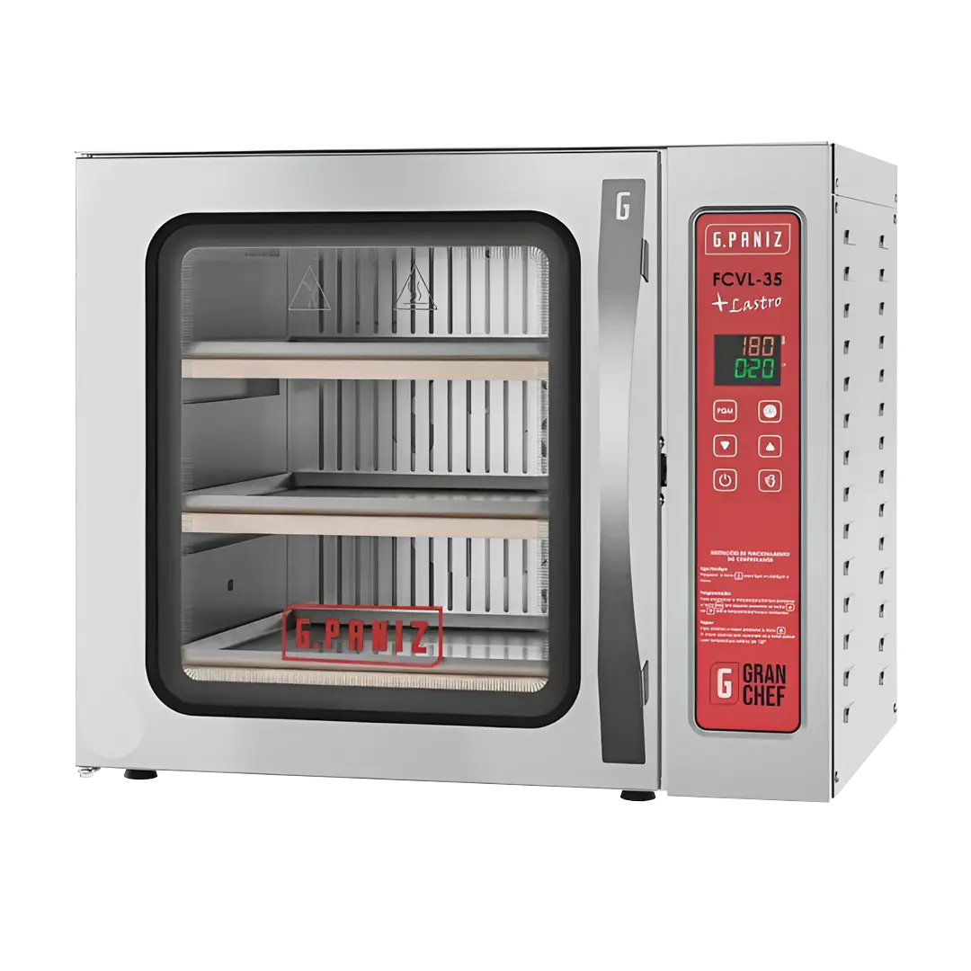Foto de Horno G Paniz Granchef FCVL 35 3 Piedras con Vapor 110375 - Gastronómica Real