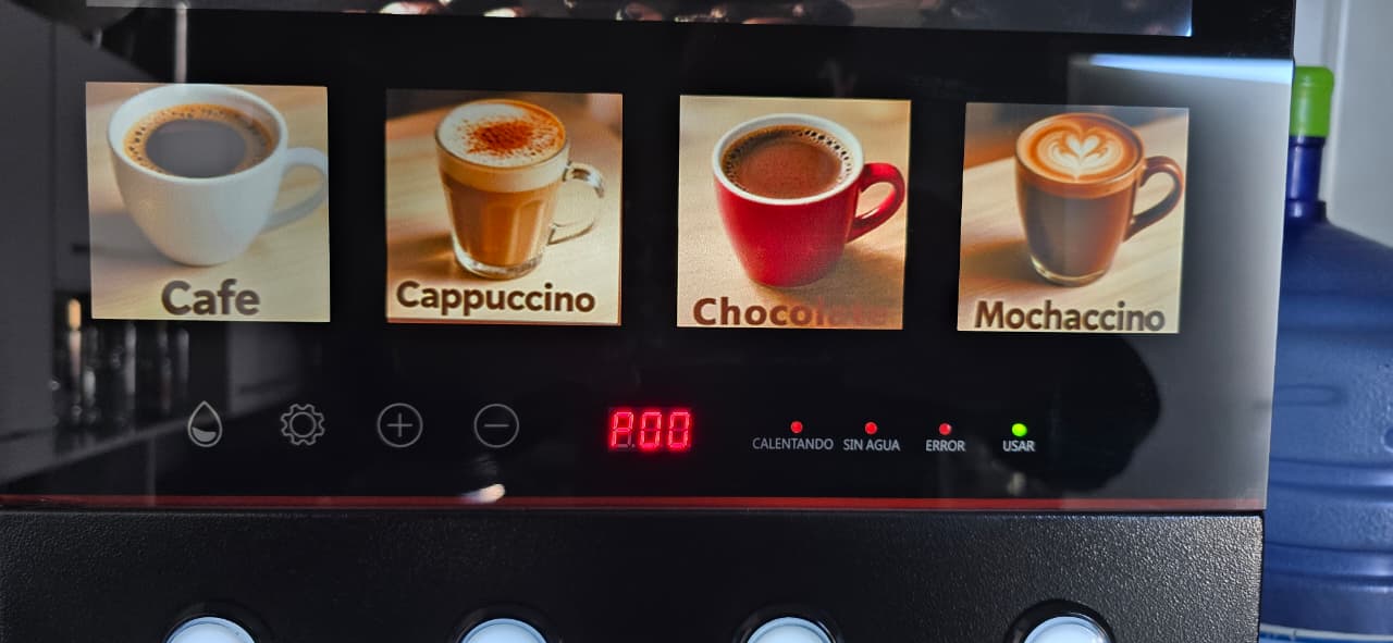 Máquina Expendedora de Café Instantáneo 4 Sabores ITA – miniatura 5