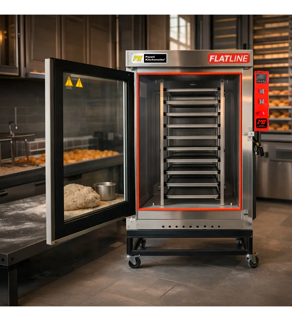 Horno Convector a Gas Flatline 10 Bandejas PARETI – miniatura 2