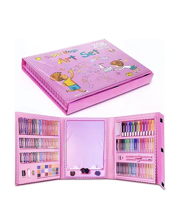 Set de arte para niños 208 piezas