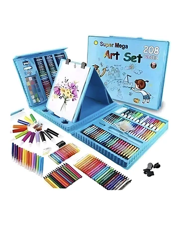 Set de arte para niños 208 piezas