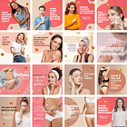 Pack Canva Estética Beleza Templates Editáveis 40 Artes + Bônus 1