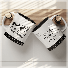 21 Artes para Caneca e Camisa Disney Ano Novo 2024 Arquivo em Png