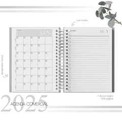 Arquivo Agenda Comercial Datado 2025 em Pdf  