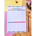 Arquivo Planner Mensal A4 2024 em Pdf 2