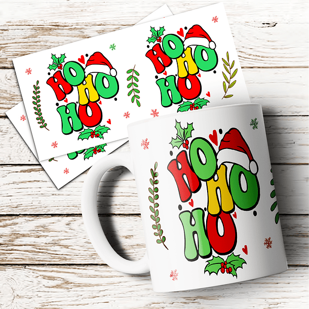 23 Artes para Caneca Natal Arquivo Editável  4