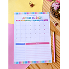 Arquivo Planner Mensal A4 2024 em Pdf 3