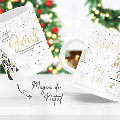 8 Arte para Caneca e Camisa Natal Minimalista em Corel Draw