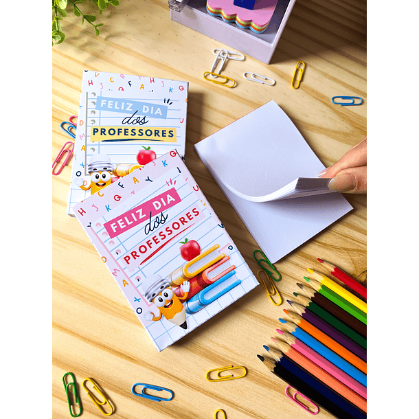 Arquivo para Caixinha Bloquinho Dia dos Professores em Pdf  5