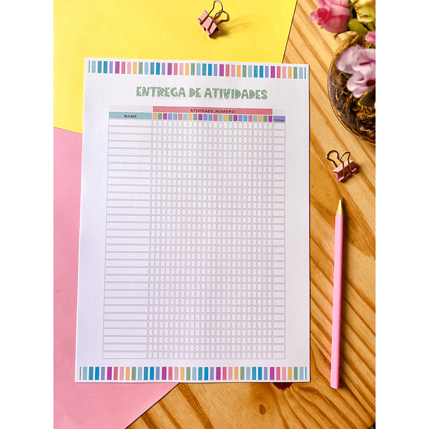 Arquivo Planner Professora A4 2024 em Pdf 4