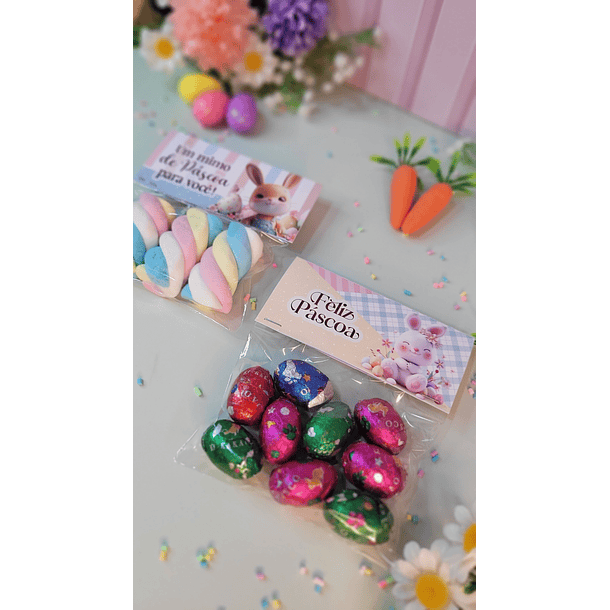 Kit Digital Mimos Doce Páscoa em Png 4