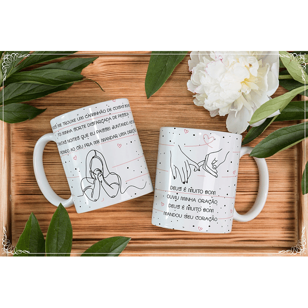 11 Artes para Caneca Dia dos Namorados em Corel Draw 9