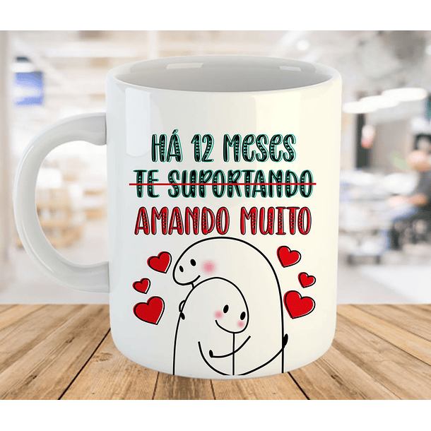 12 Artes para Caneca Flork Meses de Namoro Arquivo em Jpg 7