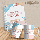 Arquivo para Capa Agendas e Caneca Positividade Arquivo Editável 6