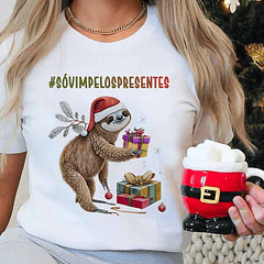 10 Arte para Camisa Natal das Preguiças em Corel Draw