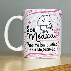 Arte Caneca Sou Médica Flork Profissão Arquivo Png