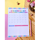 Arquivo Planner Mensal A4 2024 em Pdf 7