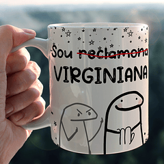 Arte Caneca Sou Reclamona Virginiana  Arquivo Png