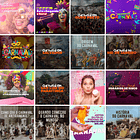 50 Artes Carnaval Mídias Sociais Templates Editáveis Photoshop 3