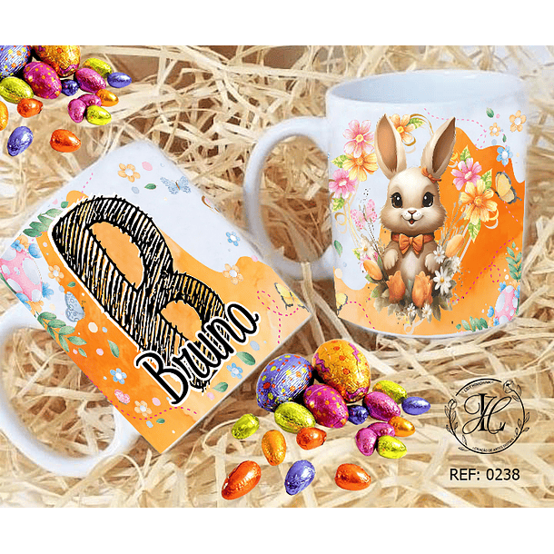 Artes para Caneca Páscoa Alfabeto Arquivos Editável 2