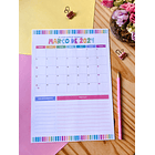 Arquivo Planner Mensal A4 2024 em Pdf 13