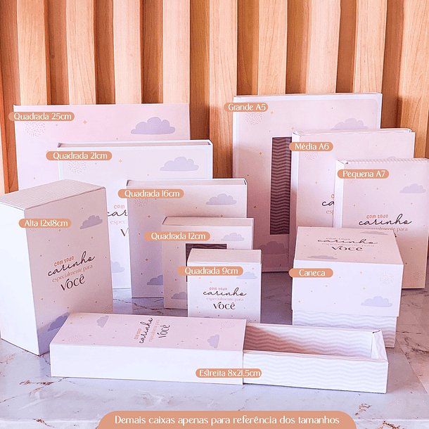 Arquivo Caixinhas Prontas para Presente em Pdf 1