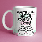 Arte Caneca Flork Amigas Amizade Arquivos Sublimação Png 8