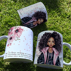 5 Artes para Caneca Dia das Mulheres Arquivo Editável