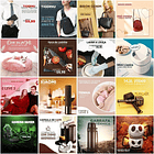 120 Artes Mídias Sociais Loja e Eletronicos Editáveis Photoshop 6