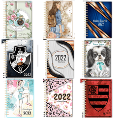 Pacote Kit 43 Artes Agendas 2022 Arquivos Pdf e Jpge