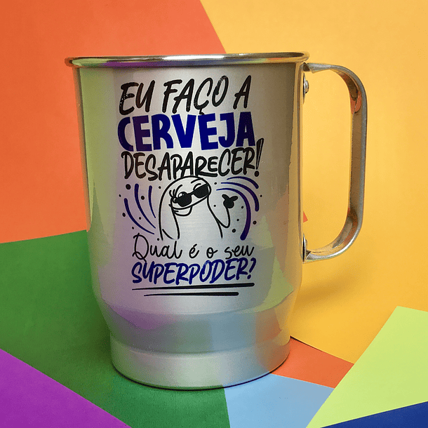 Arte Copo Caneca Eu Faço a cerveja desaparecer Arquivo Png