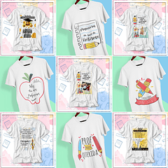 88 Artes Camisas Dia dos Professores Editável em Corel Draw