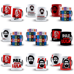 19 Artes Caneca Lula Eleições Política Sublimação Arquivos Png