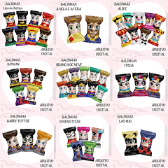 100 Artes para Balinhas Arquivo em Pdf/Png