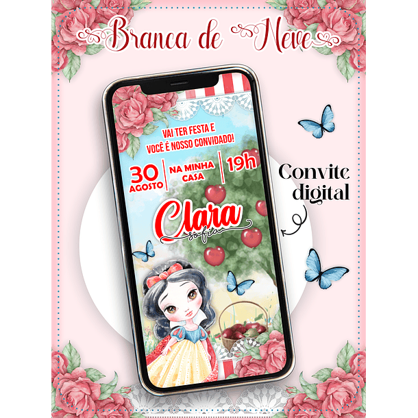 10 Artes Convites Infantil Editáveis em Corel Draw 4