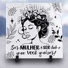 10 Artes para Caneca e Azulejo Dia da Mulher Minimalista Arquivo Editável 4
