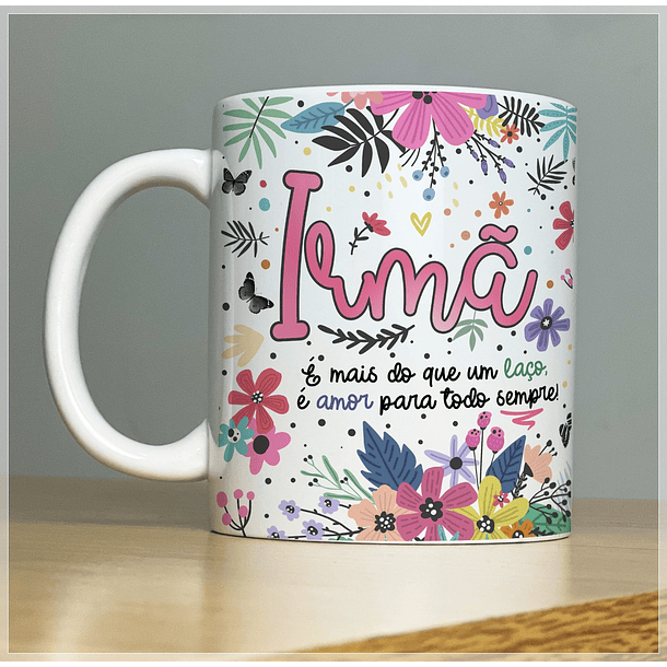 Arte Caneca Irmã É mais do que um laço Aniversário Arquivo Png