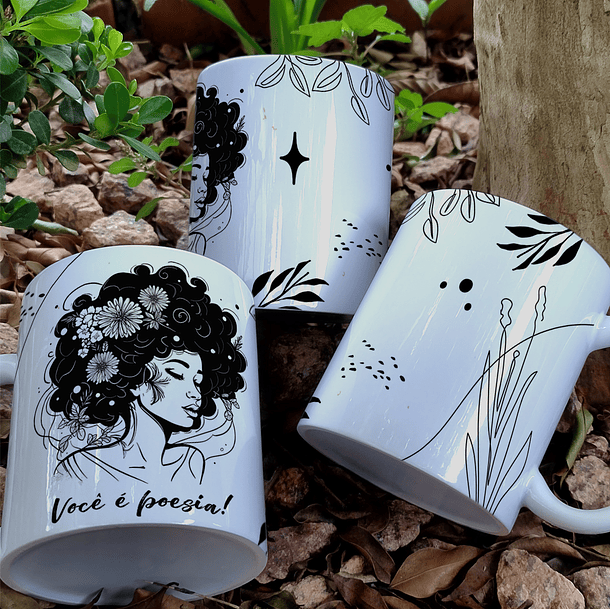 10 Artes para Caneca e Azulejo Dia da Mulher Minimalista Arquivo Editável 8