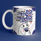Arte Caneca Quero Bis dos Seus Beijos Quero Bis dos Seus Abraços, Quero Bis de Você! Arquivo Png 1