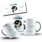4 Artes para Caneca Meninas Super Poderosas Arquivo em CorelDraw 2