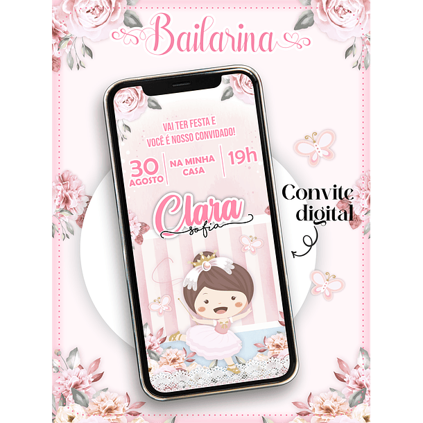 10 Artes Convites Infantil Editáveis em Corel Draw 9