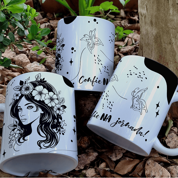 10 Artes para Caneca e Azulejo Dia da Mulher Minimalista Arquivo Editável 11