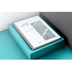 Mockup para Agenda Bloquinho Modelo 6 em Photoshop 5