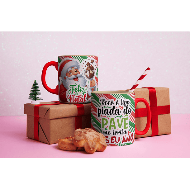 41 Artes para Caneca Natal Arquivo em Jpg  1