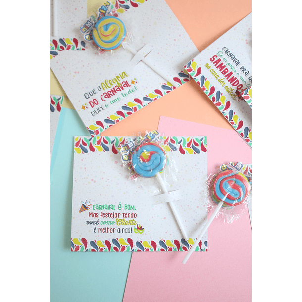 Arte para Pirulito Carnaval em Pdf 6