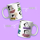 Arte Caneca  Eu Posso Comprar Flores Pra Mim Mesma Escrever Meu Nome na Areia Arquivo Png 2