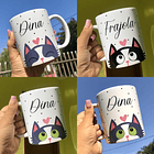  17 Artes Caneca Gatinhos Arquivos Pdf Editável + Png 4
