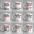 20 Artes Caneca Flork Dia dos Namorados Editável Corel Draw + Png 1